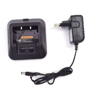 Charger HT UV6 Baofeng Pofung Cajer Casan UV-6R UV6R Adaptor Desktop