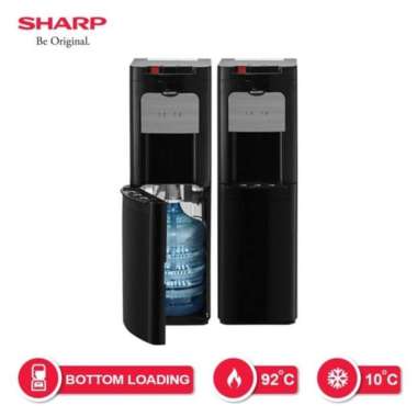 Water Dispenser SHARP Galon Bawah SWD-80EHL-BK Bottom Loading 80EHL