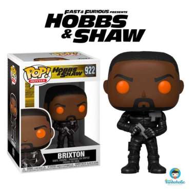 Funko POP! Fast & Furious Presents Hobbs & Shaw Brixton w- Orange Eyes