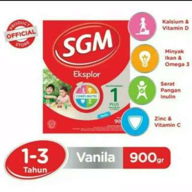 SGM 1+ Vanila 900gr | SUSU FORMULA SGM 1+ VANILA 900gr | SUSU SGM 1 PLUS 900gr