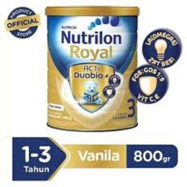 Nutrilon Royal 3 Susu Pertumbuhan Bubuk 800gr Vanila