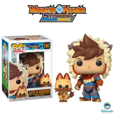 Funko POP! Animation Monster Hunter Stories Ride On - Lute & Navirou