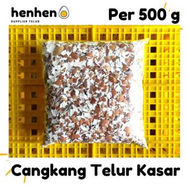 CANGKANG TELUR AYAM 500 GRAM / 1000 GRAM KULIT TELUR 1000 gram