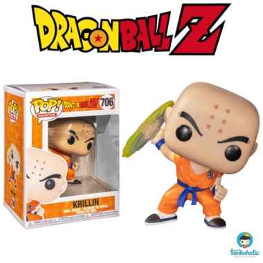 Funko POP! Animation Dragon Ball Z - Krillin with Destructo Disc #706