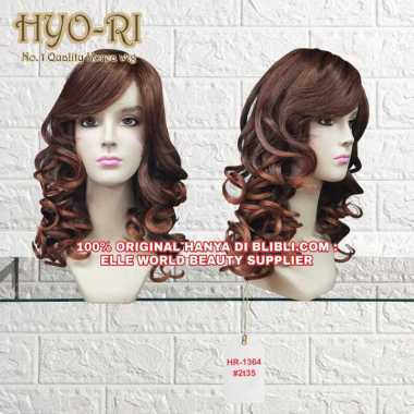 RAMBUT PALSU WIG CEWE CEWEK WANITA CURLY WAVE KERITING KRITING OMBAK PANJANG SEBAHU PONI SAMPING KOR