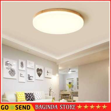 Lampu Plafon Led Ceiling Lamp Bulat Putih White Lampu Hias Dekorasi