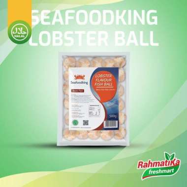 Seafoodking Lobster Flavour Fish Ball 500 gr (Frozen)