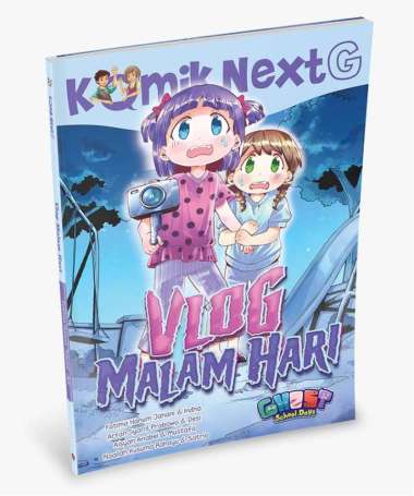 Mizan Buku Komik Next G: Vlog Malam Hari| Muffin Graphics | Komik Anak