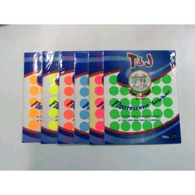 Label Stiker Tom & Jerry 117 Bulat Warna Merah