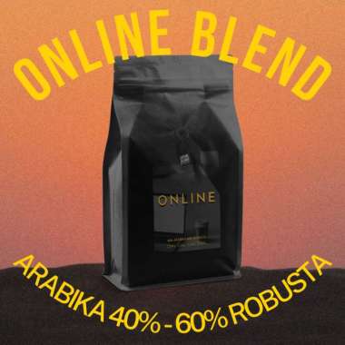 Kopi Susu Espresso Arabika Robusta - Online Blend - Biji/Bubuk - 100g Biji Kopi
