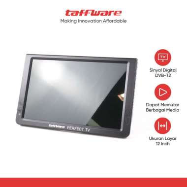 TV Portable Taffware Monitor 12 Inch DVB-T2 - D12