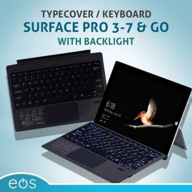 READY STOCK Surface Pro 3/4/5/6/7 Keyboard / Typecover Case surface go