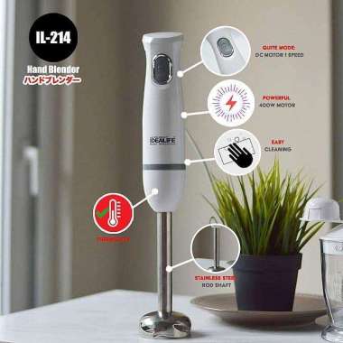 Idealife Hand Mixer Blender Tangan Single Speed IL-214 IL214