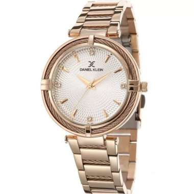 Daniel Klein DK 1.12401 Premium Original Jam Tangan Wanita Rosegold