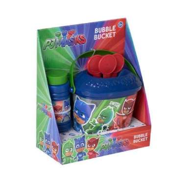 Mainan Anak PJ Masks Bubble Bucket PJ Mask gelembung tiup sabun