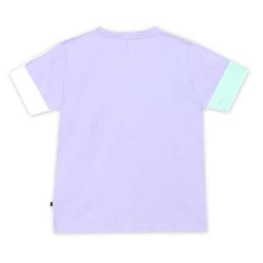 Spyderbilt Kaos lengan pendek Anak Anak Micci Planet Surf S Lilac