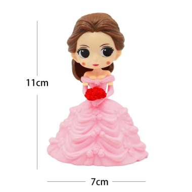 Topper Belle Gaun Pink