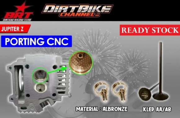 HEAD BRT JUPITER Z VEGA R Klep 30 29 28 26 25 24 23 Cnc Porting 28/24