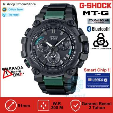 Casio G-SHOCK MTG-B3000BD-1A2DR Jam Tangan Pria GSHOCK MTGB3000 Steel MTG-B3000BD-1A2