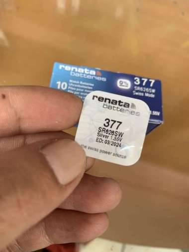 BATRE RENATA SR626SW SR626 SR 626 SW 377 BATTERY BATERAI