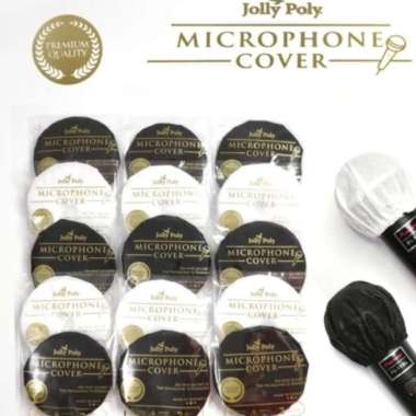 Sarung Mic Cover Mic Bungkus Penutup Kepala Microphone Mikrofon isi 2