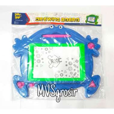 PAPAN TULIS MAGNETIC ANAK FROG DRAWING WHITEBOARD 010061
