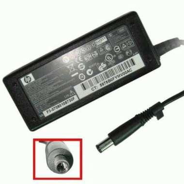 Adaptor Charger Laptop HP Compaq Presario Hitam