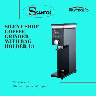 Santos #43 Silent Coffee Grinder With Bag Holder