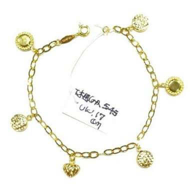 Gelang Nori Koye Emas Kuning 700