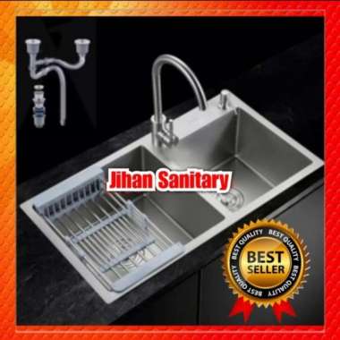 kichen sink/bak cuci piring 2 lubang 8245