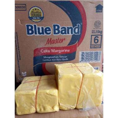 Bakery margarine mentega kuning Mother's choice Blue band Cake Sania 1kg 1 kg kilo Blue band