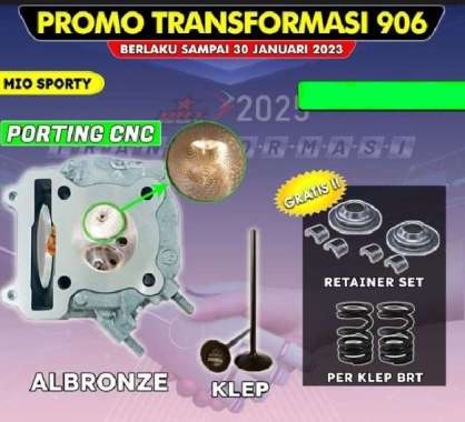 Head BRT Mio Sporty / NOUVO / MIO SOUL / FINO ( KARBU