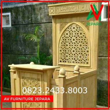 mimbar masjid sederhana minimalis murah