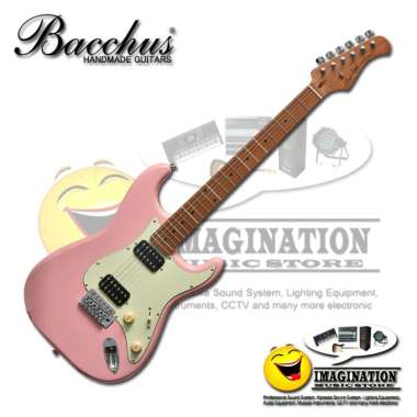 Bacchus BST-3-RSM/M Shell Pink Roasted Maple Series Stratocaster Model