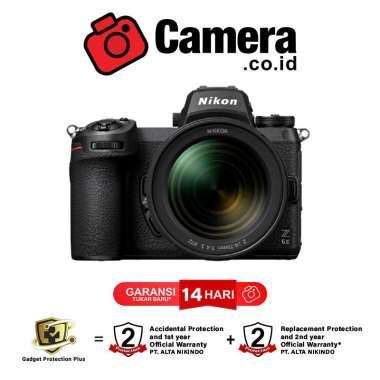 CAMERA.CO.ID - Nikon Z6 II Nikon Z6II Nikon Z6 Mark II Kit 24-70mm GARANSI RESMI BLACK