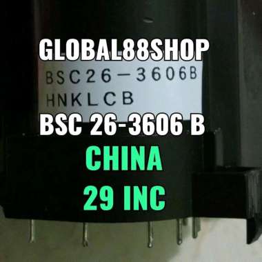 FLAYBACK TV BSC26-3606B JY0301-0295B BSC 26-3606B JY 0301-0295B 0301-0295 B BSC26-3606 B 26-3606 B F