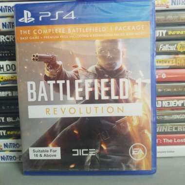 Kaset ps4 BATTLEFIELD Revolution