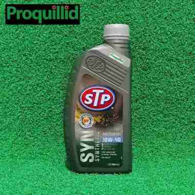 STP SYNTHETIC MOTOR OIL SAE 10W-40 OLI MESIN MOBIL 10W40 BENSIN SOLAR