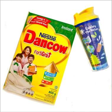 Promo Harga Dancow FortiGro Susu Bubuk Instant 800 gr - Blibli