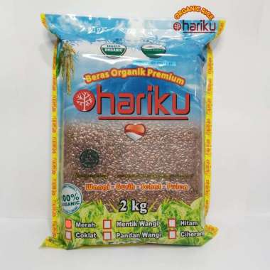 HARIKU Beras Organik Merah 2KG