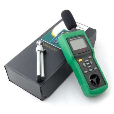 MASTECH MS6300 Environment Tester Sound Level Air Flow Lux Meter Anemometer Temperature Humidity hij