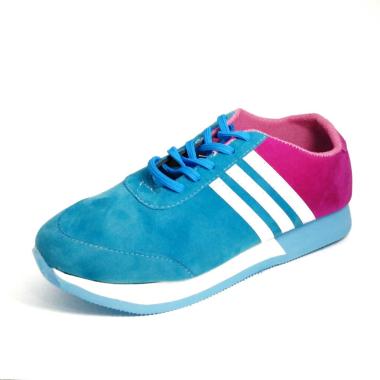 Panda Sport Sepatu Sneakers Wanita - Biru Berry