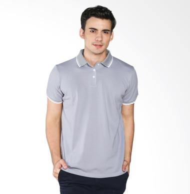 A&D Fashion MS 1716-593 Polo Shirt Pria - Grey