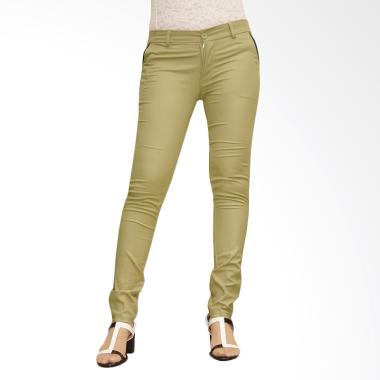 Adore Ladies Celana Panjang Chino - Green