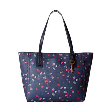 Fossil ZB 6911400 Emma Tote Bags Wanita - Navy