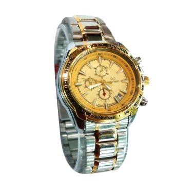 Mirage MG875L Jam Tangan Wanita - Silver Gold