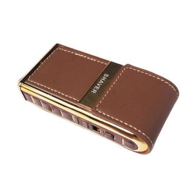BOTENG Kemei Shaver / Alat Cukur Ku ... Praktis dan Mewah - Brown