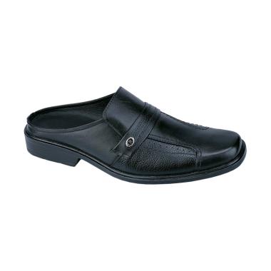 Syaqinah 234 Sepatu Slip On Pria - Hitam