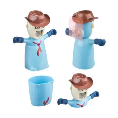 Magic879 Tooth Paste Dispenser Odol - Biru Biru Muda