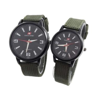 New Swiss Army SA3552 Jam Tangan Couple 831012